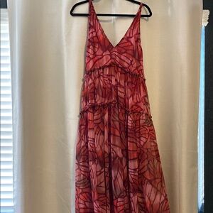 Free People Red Maxi Dress